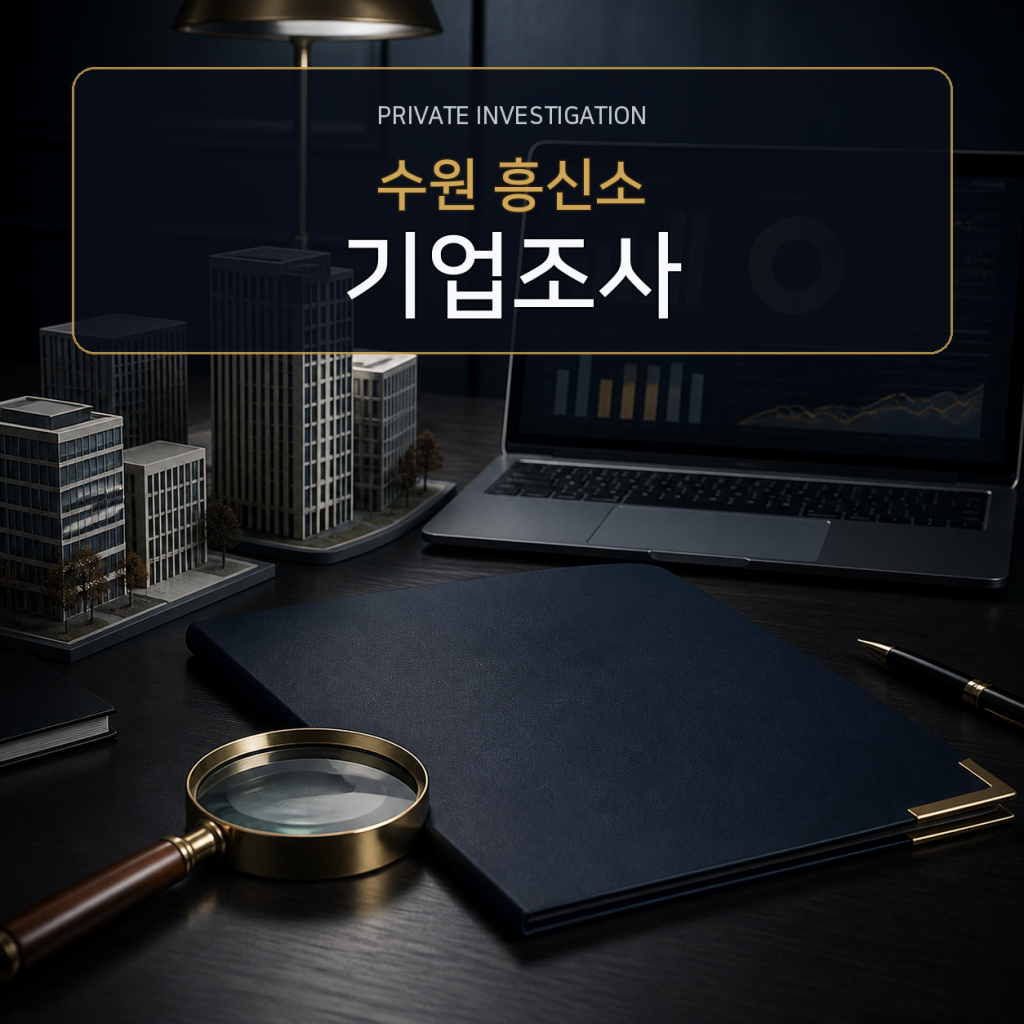 수원 기업·거래처 조사 전문 흥신소